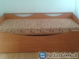 Dvi viengulės lovos