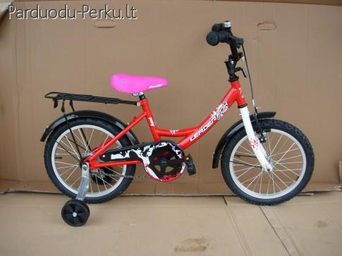 Dviračiai vaikams nuo 4 iki 7 metų 16" ratais
