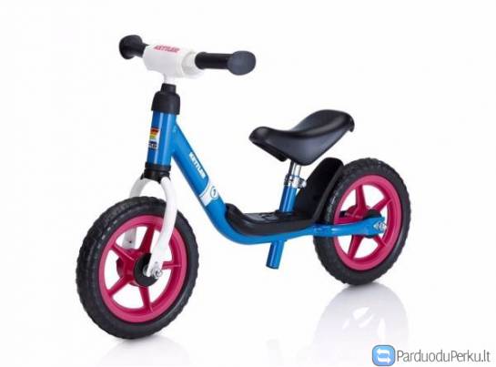 Dviratukas-paspirtukas RUN 10" GIRL blue