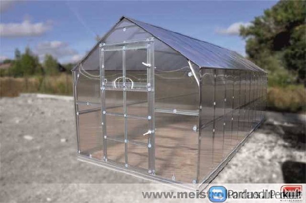 Dvišlaitis, namelio formos šiltnamis KLASIKA HOUSE