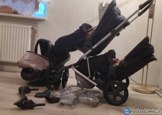 Dvivietis Hybrid vežimas