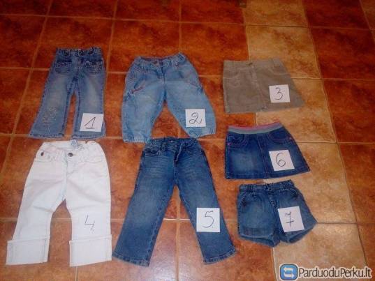 Džinsai ir džinsiniai sijonai