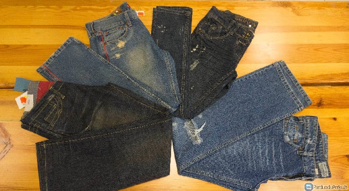 Džinsai nuo 4 eurų