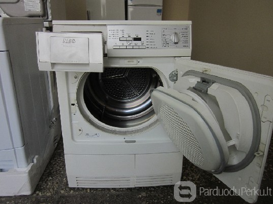 Džiovinimo mašina AEG Modelis 59800 LCD Ekranas. KONDENSACIN