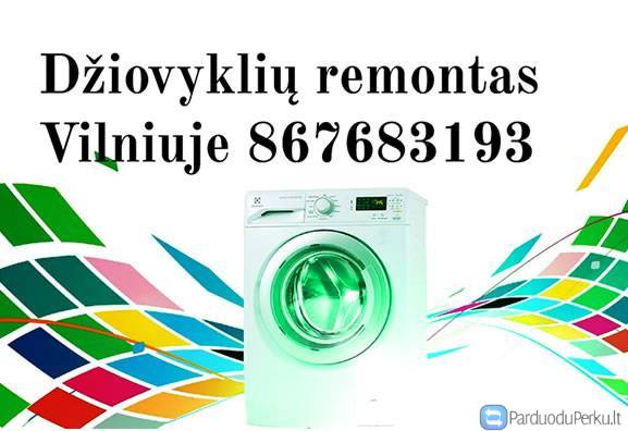 Dziovykliu remontas Vilniuje