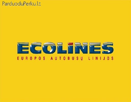 Ecolines autobusu bilietai
