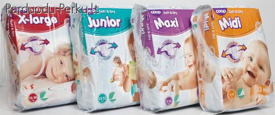 Ekologiškos COOP ir BLEER sauskelnes tik 29,50 lt