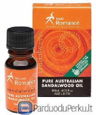 EKOLOGIŠKAS AUSTRALIŠKAS SANDALMEDŽIO ALIEJUS 10ML