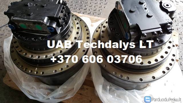 Ekskavatorių, mini ekskavatorių, buldozerių, krautuvų važiuoklės ir kitos dalys.