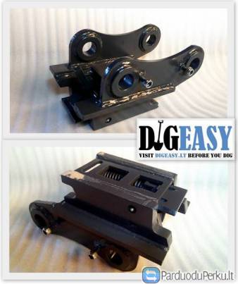 Greita jungtis MINI ekskavatoriams