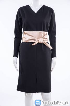 Elegantiška suknelė su diržu