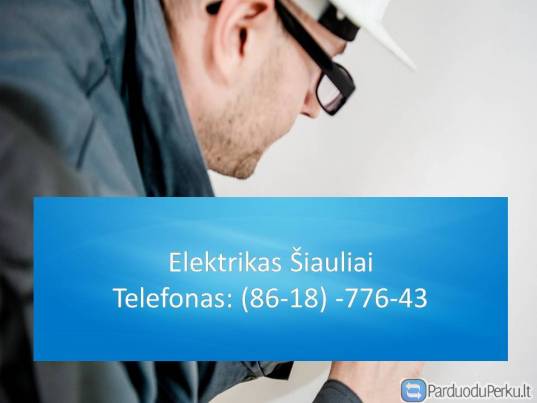 Elektrikas Šiauliai