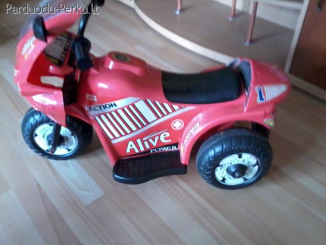 elektrinis motocikliukas