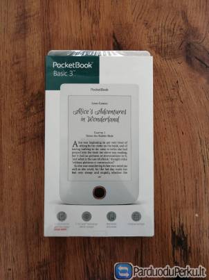 Elektronine knyga pocketbook basic 3