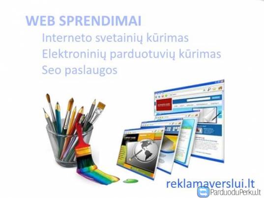 Elektroninių parduotuvių kūrimas