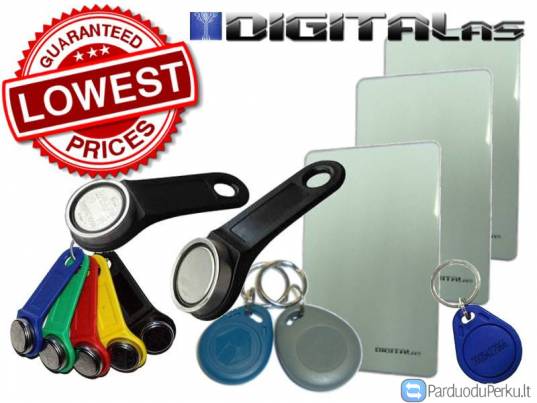 Elektroninių raktų, kortelių, pakabukų kopijavimas