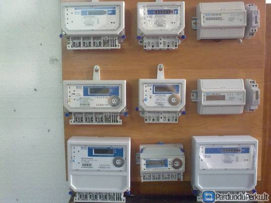 Elektros  energijos skaitiklis.  Modulinis elektros skaitikliai.