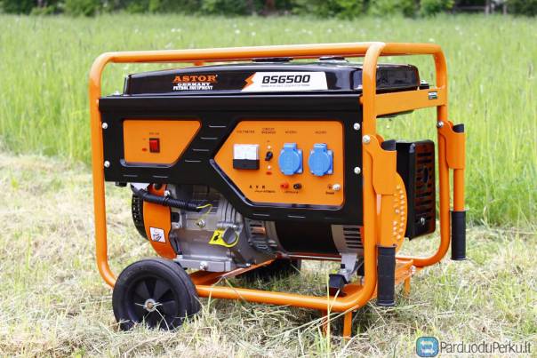 Elektros generatorius Astor 5,5kw