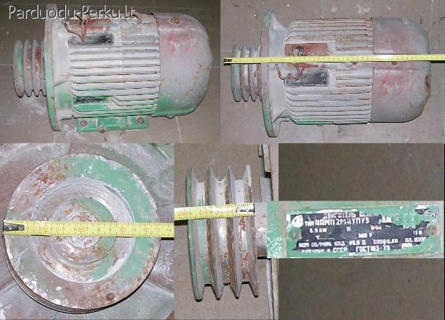 Elektros variklis trifazis 5,5 kW; 1425 aps/min