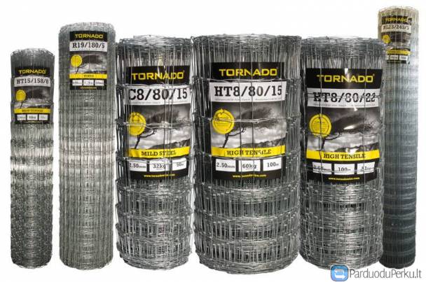 Elnių ,danielių tvoros Tornado ,Hampton ,AGRO