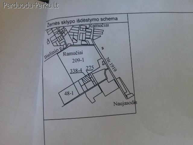 Žemės sklypas Ramučiuose