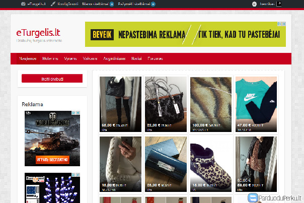 eturgelis.lt - drabužių turgelis internete