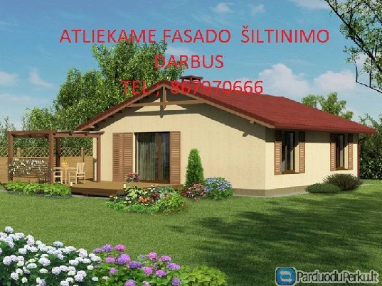 Fasadų šiltinimas , stogų dengimas ir kiti darbai