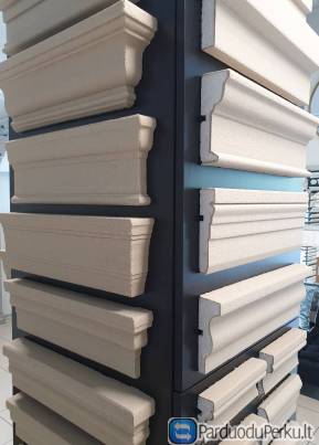 Fasadiniai langų ir durų apvadai, rustai