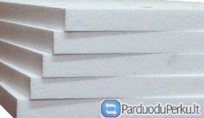 Fasadinis putu polistirenas 41.00 eur/m3 su PVM