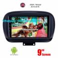Fiat 500X Tempar Car audio radio android GPS navigation camera