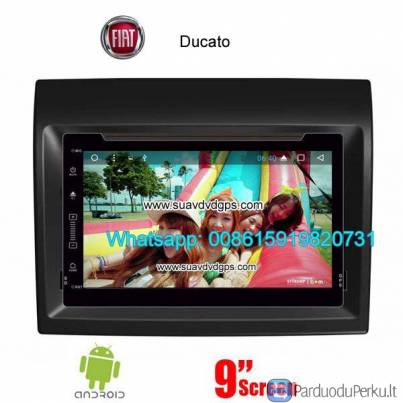 Fiat Ducato Car audio radio update android GPS navigation camera