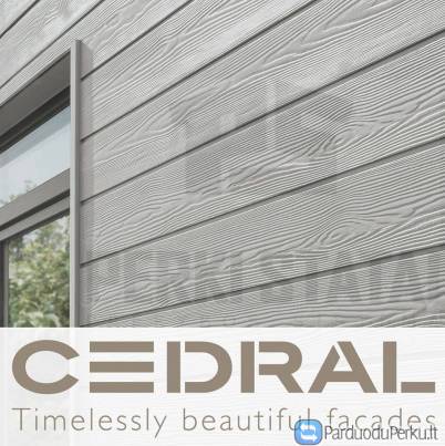 Fibrocementinė dailylentė Cedral Akcija