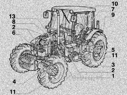 Ford ir new holland atsarginės dalys