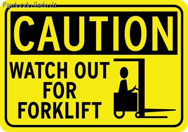 Forklift vairuotojams Olandijoje