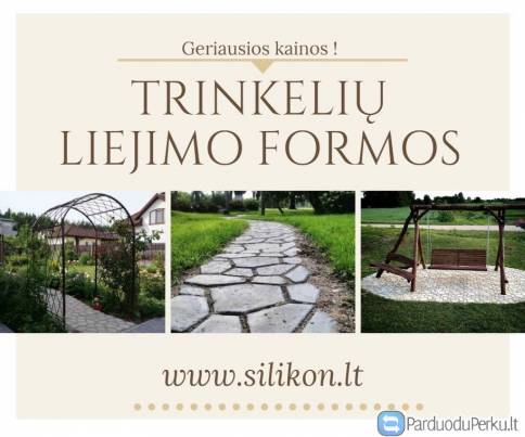 Formos betonui, sodo takeliams