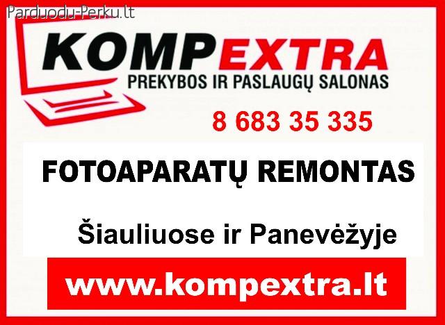 Fotoaparatų remontas Šiauliuose, Panevėžyje
