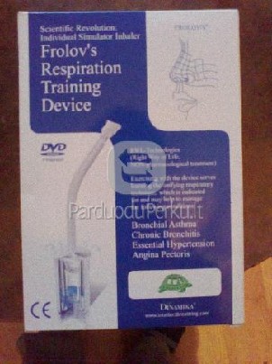 FROLOVO kvėpavimo treniruoklis-inhaliatorius