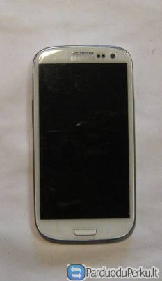 Galaxy S3 be baterijos ir dangtelio