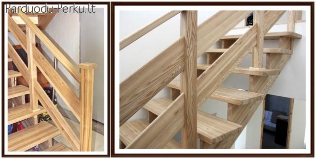 Gaminame kokybiskus medinius laiptus