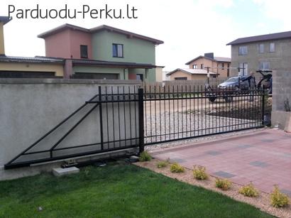 Gaminame nustumiamus automatinius kiemo vartus