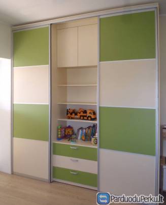 Gaminame spintas stumdomomis durimis