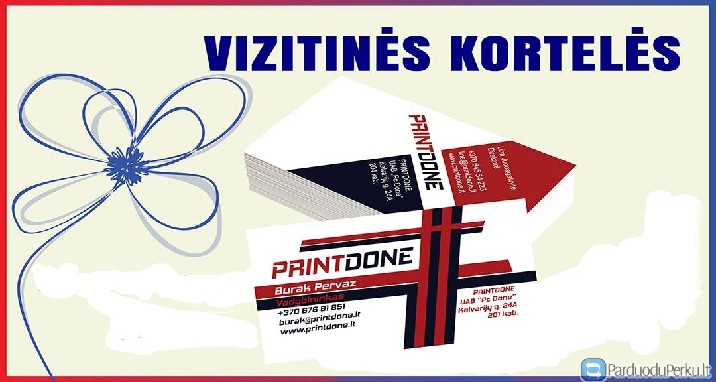 Gaminame vizitines korteles