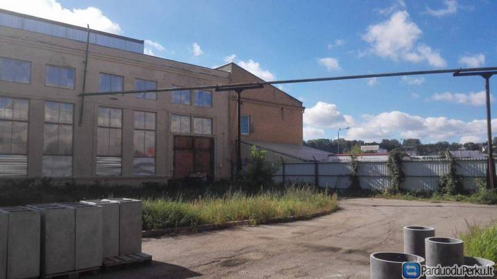 Gamybos/sandėliavimo patalpos šalia K.Mindaugo pr.
