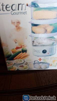 Garu puodas.Steam gourmet
