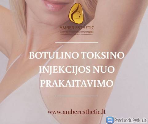 Gausaus prakaitavimo gydymas botulino injekcijomis