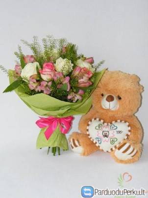 Gėlės Mylimai į namus Lietuvoje