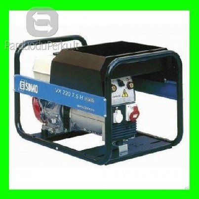 Generatoriaus nuoma su suvirinimo aparatu6.5KW50Lt