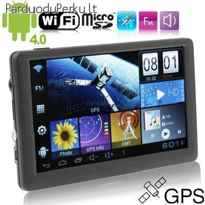 Geri navigatoriai, yra garantija ir žemėlapiai