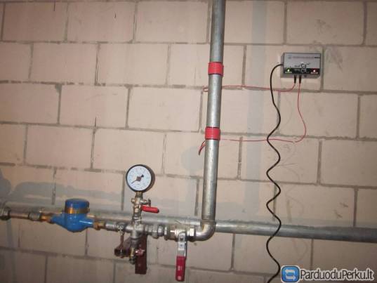 Vandens nukalkinimo sistema. Magnetinis nukalkintojas. Magnetinis filtras AntiCa