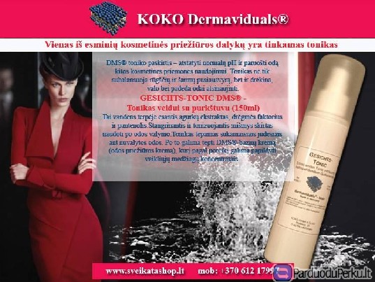 GESICHTS - TONIC DMS - Tonikas veidui su purkštuvu 150 ml